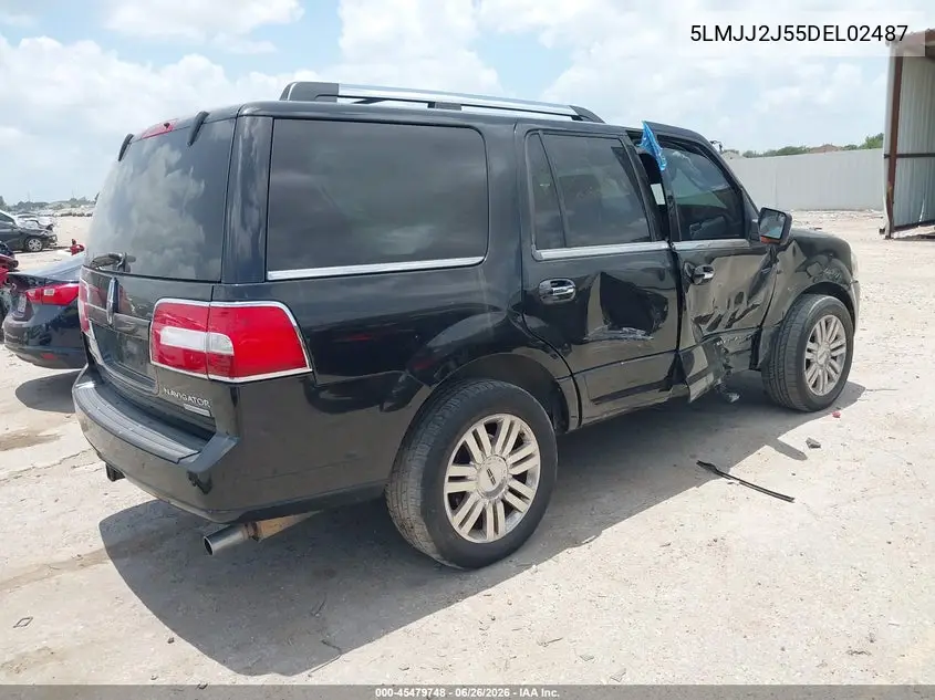 2013 Lincoln Navigator VIN: 5LMJJ2J55DEL02487 Lot: 45479748