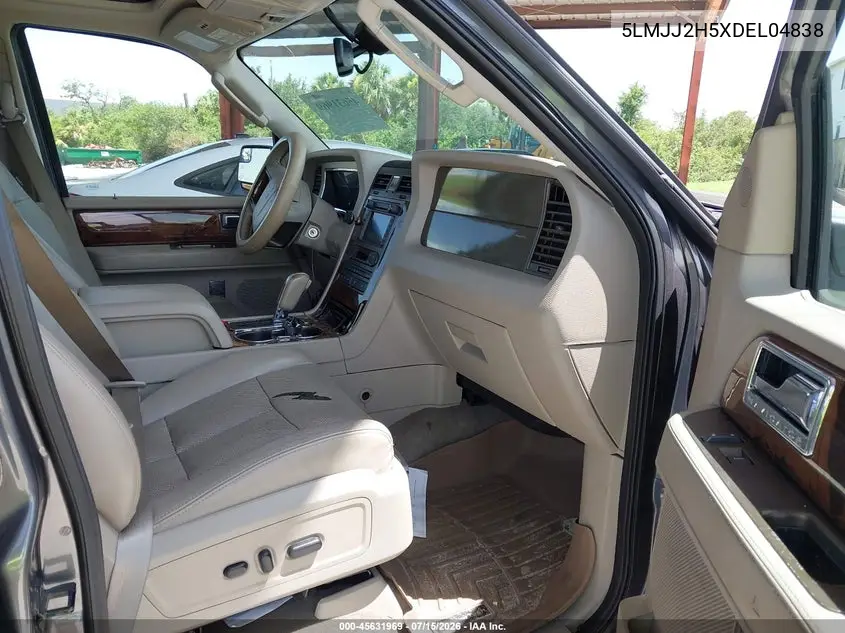 2013 Lincoln Navigator VIN: 5LMJJ2H5XDEL04838 Lot: 45631969