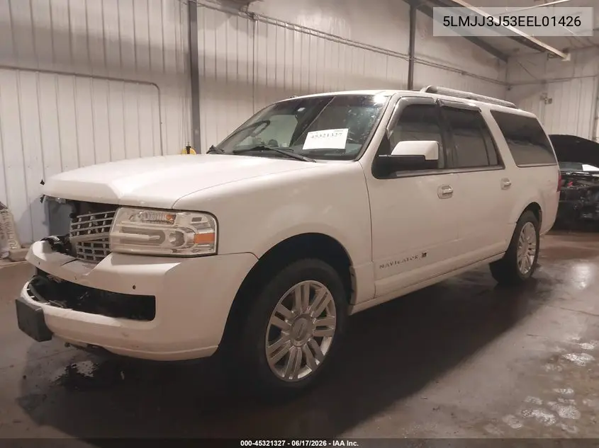 2014 Lincoln Navigator L VIN: 5LMJJ3J53EEL01426 Lot: 45321327