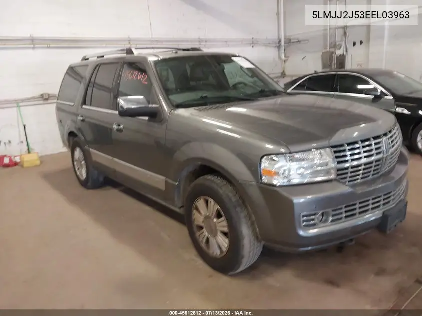 2014 Lincoln Navigator VIN: 5LMJJ2J53EEL03963 Lot: 45612612