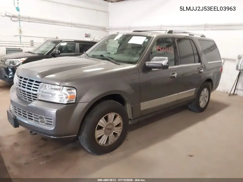2014 Lincoln Navigator VIN: 5LMJJ2J53EEL03963 Lot: 45612612