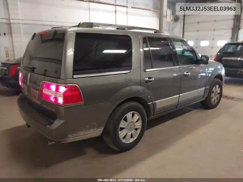 2014 Lincoln Navigator VIN: 5LMJJ2J53EEL03963 Lot: 45612612