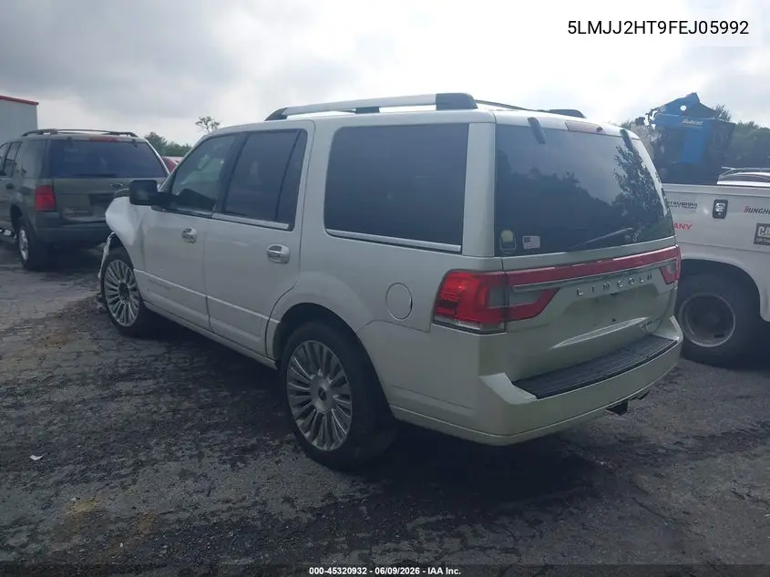2015 Lincoln Navigator VIN: 5LMJJ2HT9FEJ05992 Lot: 45320932