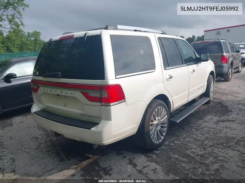 2015 Lincoln Navigator VIN: 5LMJJ2HT9FEJ05992 Lot: 45320932