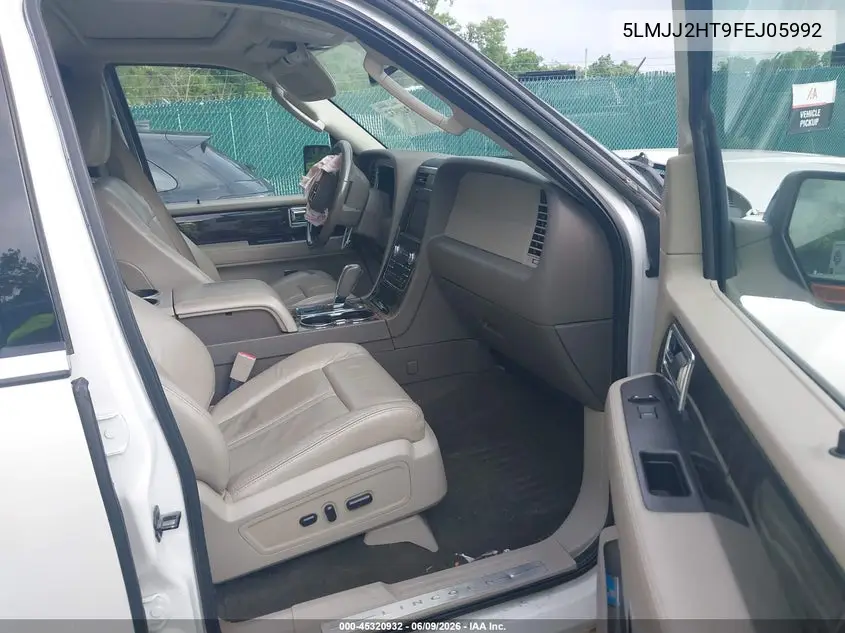 2015 Lincoln Navigator VIN: 5LMJJ2HT9FEJ05992 Lot: 45320932