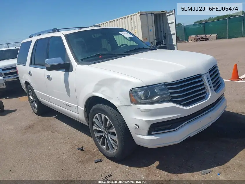 2015 Lincoln Navigator VIN: 5LMJJ2JT6FEJ05474 Lot: 45355450