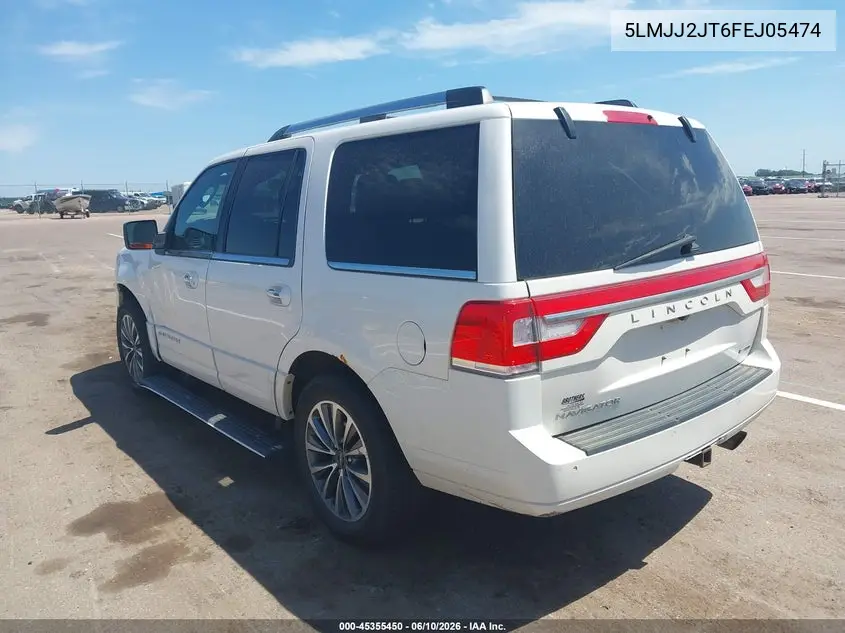 2015 Lincoln Navigator VIN: 5LMJJ2JT6FEJ05474 Lot: 45355450