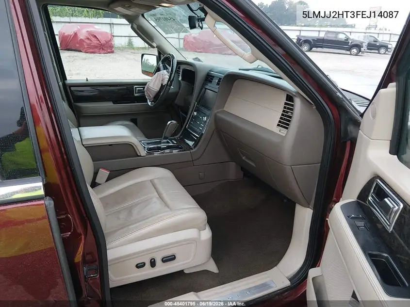 2015 Lincoln Navigator VIN: 5LMJJ2HT3FEJ14087 Lot: 45401795