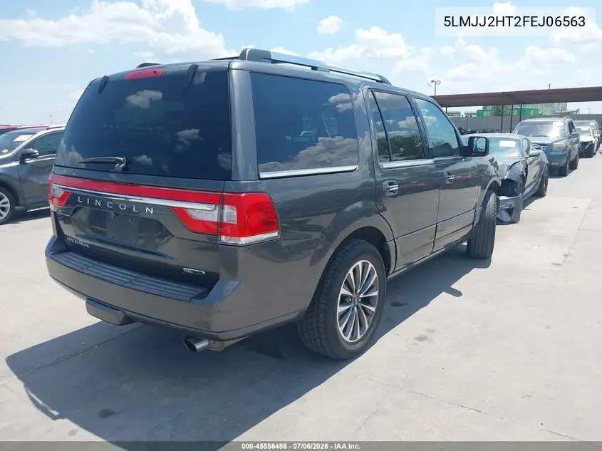 2015 Lincoln Navigator VIN: 5LMJJ2HT2FEJ06563 Lot: 45556456