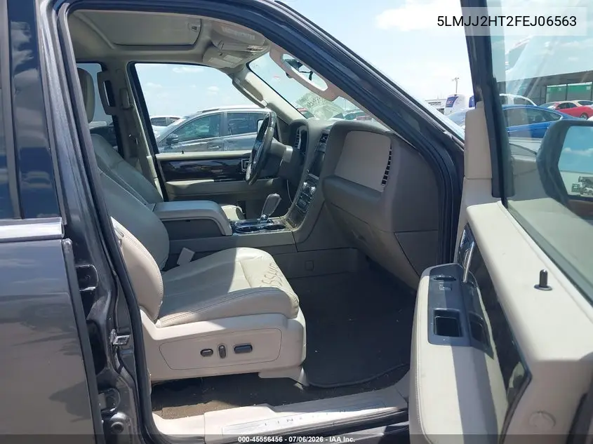 2015 Lincoln Navigator VIN: 5LMJJ2HT2FEJ06563 Lot: 45556456