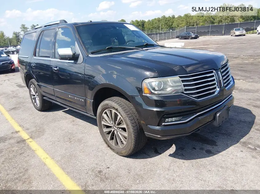 2015 Lincoln Navigator VIN: 5LMJJ2HT8FEJ03814 Lot: 45594348