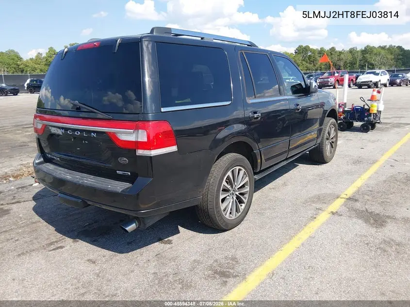 2015 Lincoln Navigator VIN: 5LMJJ2HT8FEJ03814 Lot: 45594348