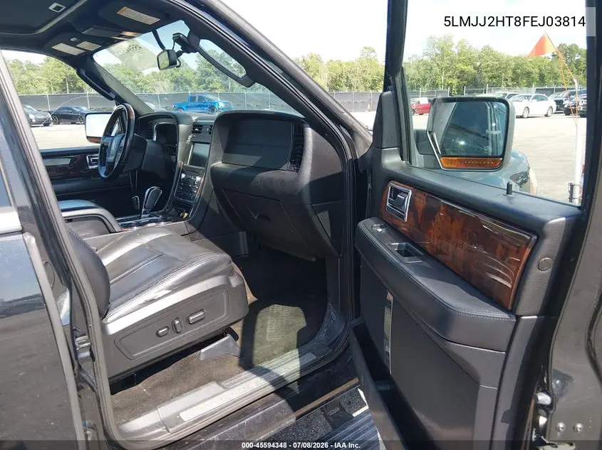 2015 Lincoln Navigator VIN: 5LMJJ2HT8FEJ03814 Lot: 45594348