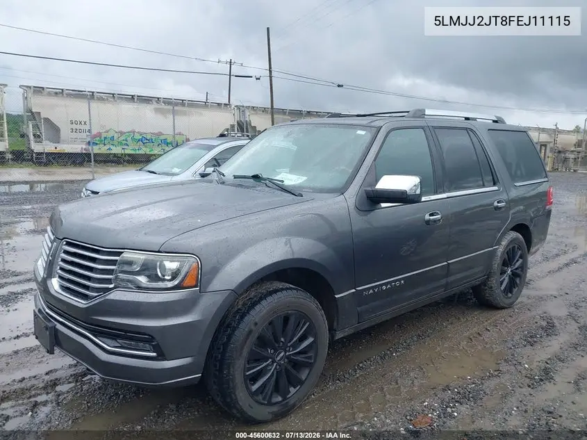 2015 Lincoln Navigator VIN: 5LMJJ2JT8FEJ11115 Lot: 45600632
