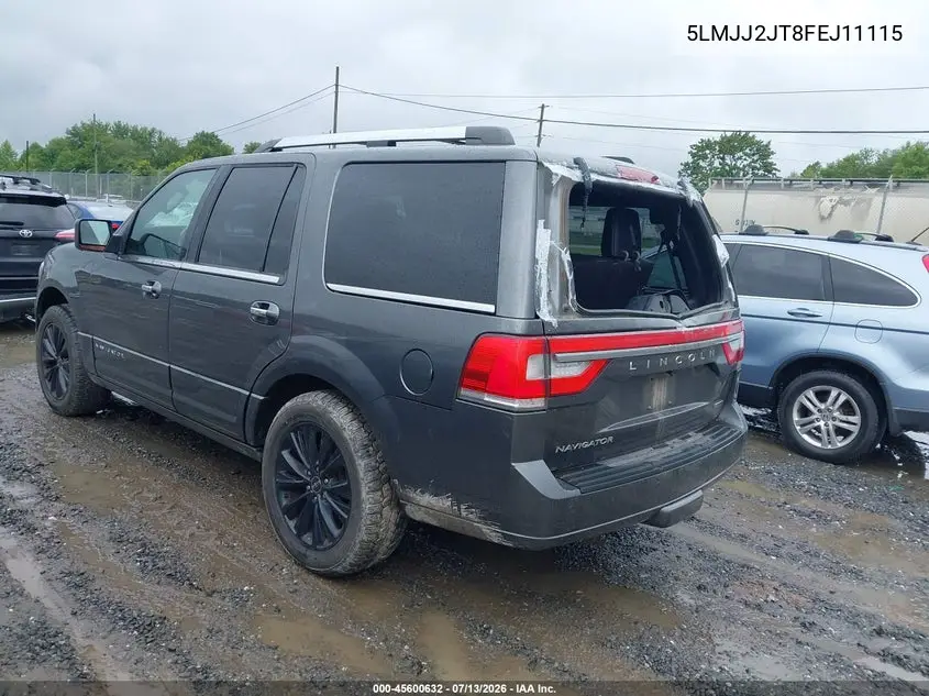 2015 Lincoln Navigator VIN: 5LMJJ2JT8FEJ11115 Lot: 45600632