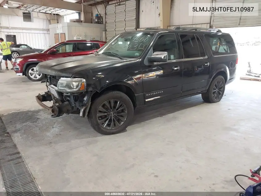 2015 Lincoln Navigator L VIN: 5LMJJ3HT0FEJ10987 Lot: 45685630