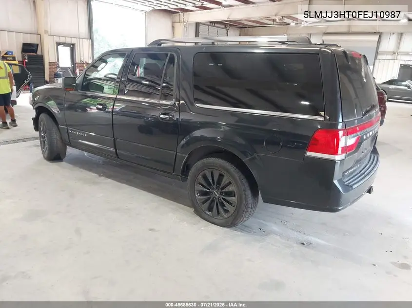 2015 Lincoln Navigator L VIN: 5LMJJ3HT0FEJ10987 Lot: 45685630