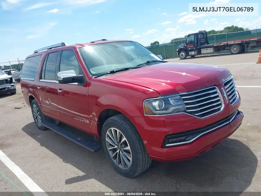 2016 Lincoln Navigator L Select VIN: 5LMJJ3JT7GEL06789 Lot: 45276561