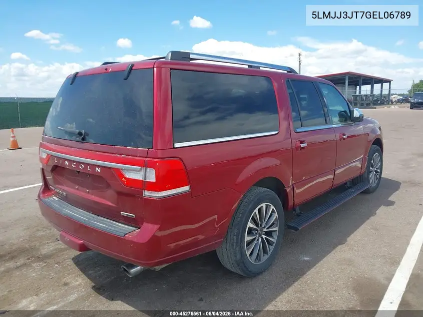 2016 Lincoln Navigator L Select VIN: 5LMJJ3JT7GEL06789 Lot: 45276561