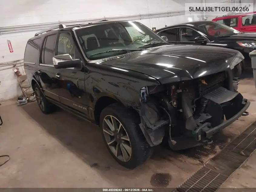 2016 Lincoln Navigator L Reserve VIN: 5LMJJ3LT1GEL06266 Lot: 45339242