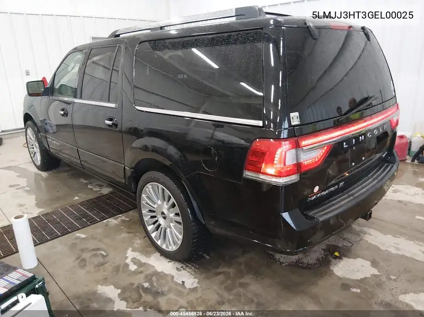 2016 Lincoln Navigator L Select VIN: 5LMJJ3HT3GEL00025 Lot: 45456826