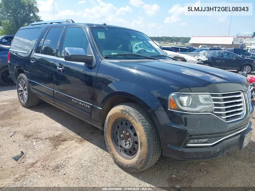 2016 Lincoln Navigator L Select VIN: 5LMJJ3HT2GEL08343 Lot: 45538896