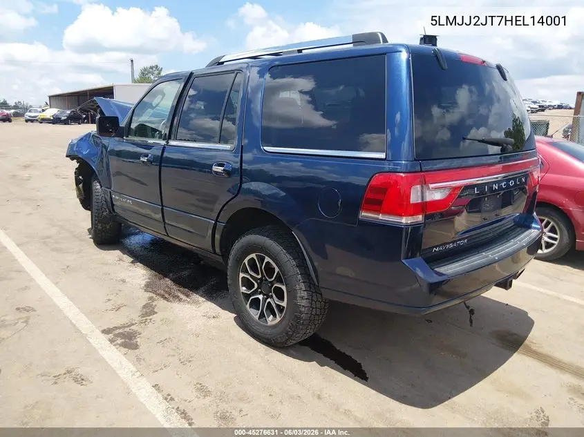 2017 Lincoln Navigator Select VIN: 5LMJJ2JT7HEL14001 Lot: 45276631