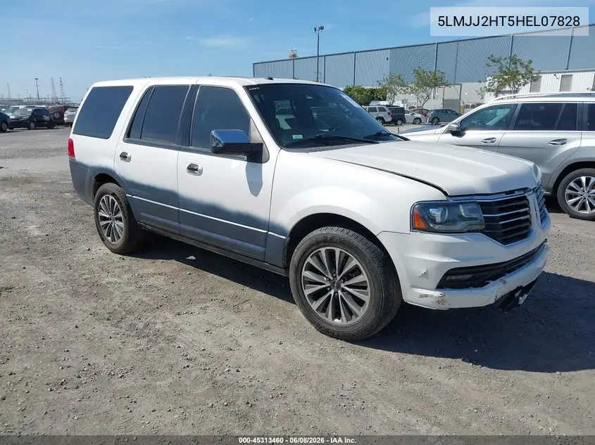 2017 Lincoln Navigator Select VIN: 5LMJJ2HT5HEL07828 Lot: 45313460