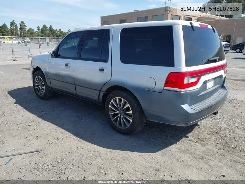 2017 Lincoln Navigator Select VIN: 5LMJJ2HT5HEL07828 Lot: 45313460