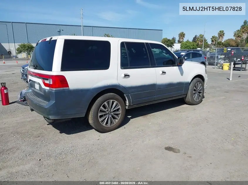 2017 Lincoln Navigator Select VIN: 5LMJJ2HT5HEL07828 Lot: 45313460