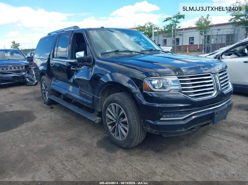2017 Lincoln Navigator L Select VIN: 5LMJJ3JTXHEL12409 Lot: 45349014