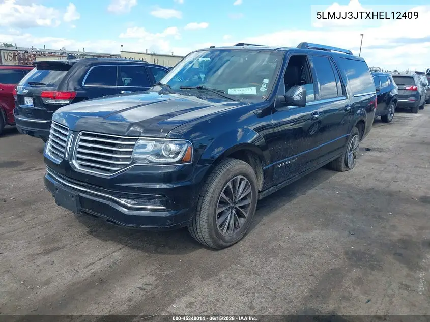 2017 Lincoln Navigator L Select VIN: 5LMJJ3JTXHEL12409 Lot: 45349014