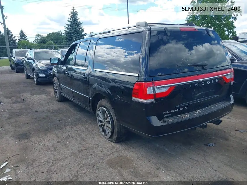 2017 Lincoln Navigator L Select VIN: 5LMJJ3JTXHEL12409 Lot: 45349014