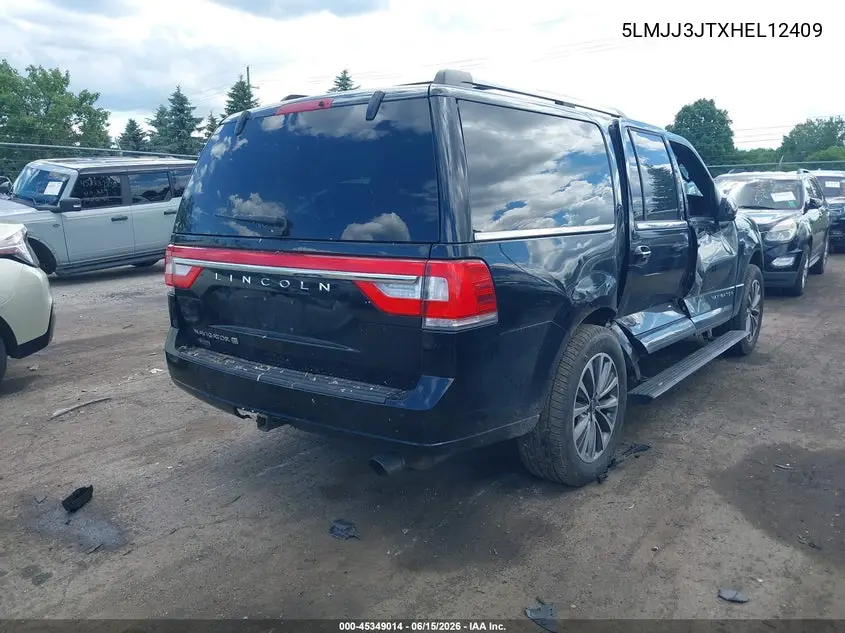 2017 Lincoln Navigator L Select VIN: 5LMJJ3JTXHEL12409 Lot: 45349014
