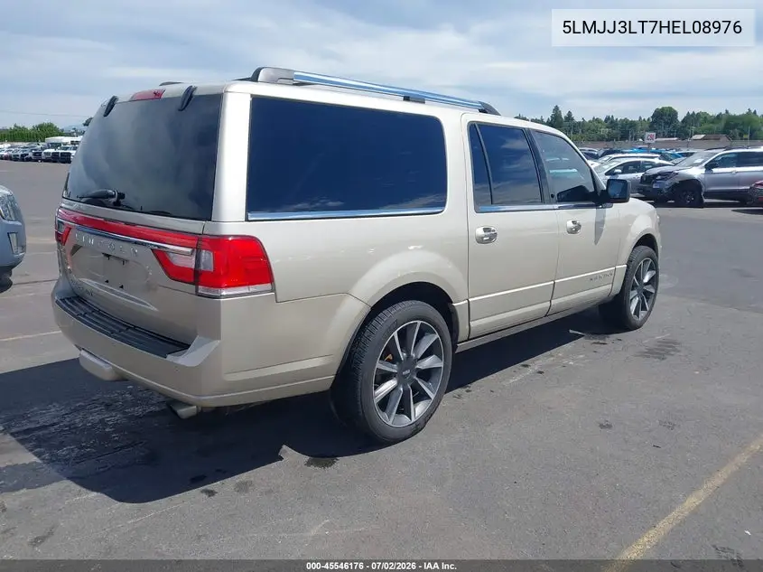 2017 Lincoln Navigator L Reserve VIN: 5LMJJ3LT7HEL08976 Lot: 45546176