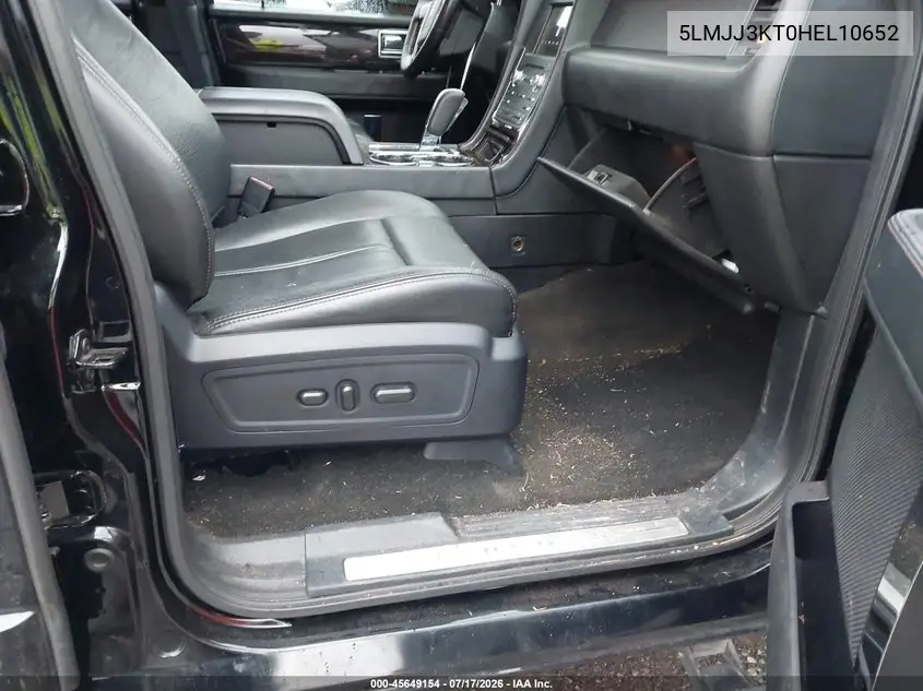 2017 Lincoln Navigator L Reserve VIN: 5LMJJ3KT0HEL10652 Lot: 45649154