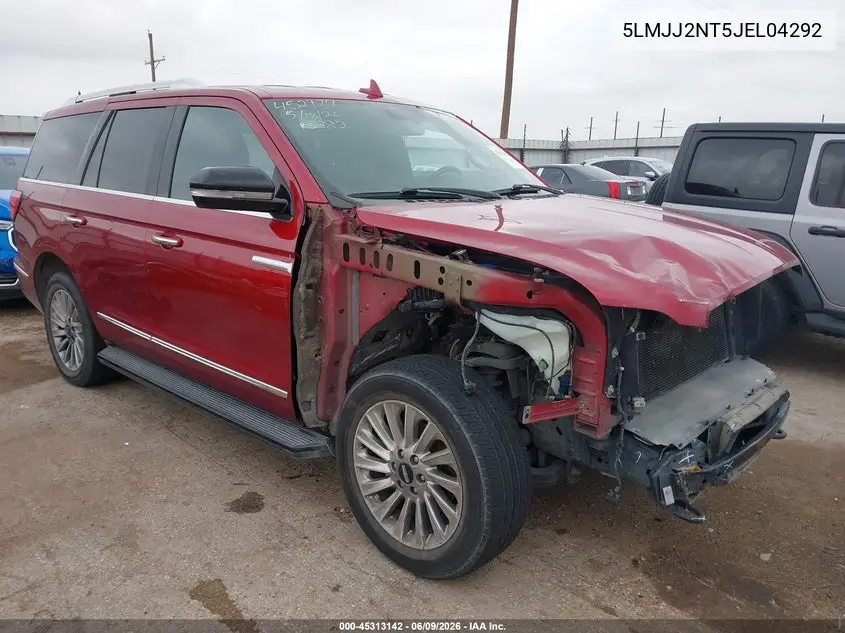 2018 Lincoln Navigator Premiere VIN: 5LMJJ2NT5JEL04292 Lot: 45313142
