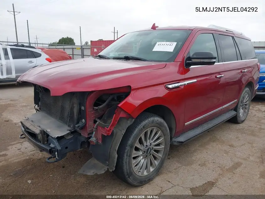 2018 Lincoln Navigator Premiere VIN: 5LMJJ2NT5JEL04292 Lot: 45313142