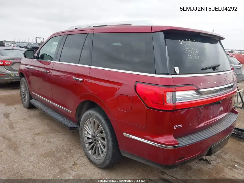 2018 Lincoln Navigator Premiere VIN: 5LMJJ2NT5JEL04292 Lot: 45313142