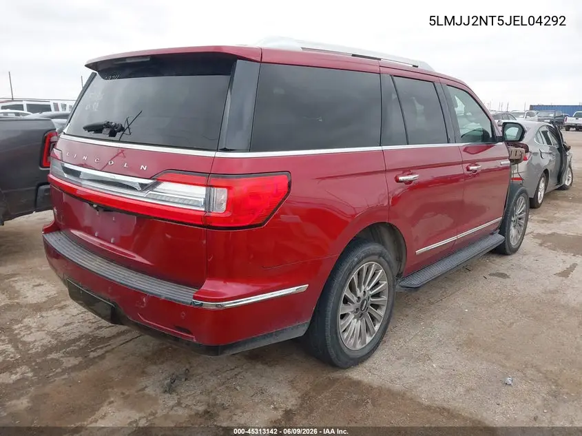 2018 Lincoln Navigator Premiere VIN: 5LMJJ2NT5JEL04292 Lot: 45313142