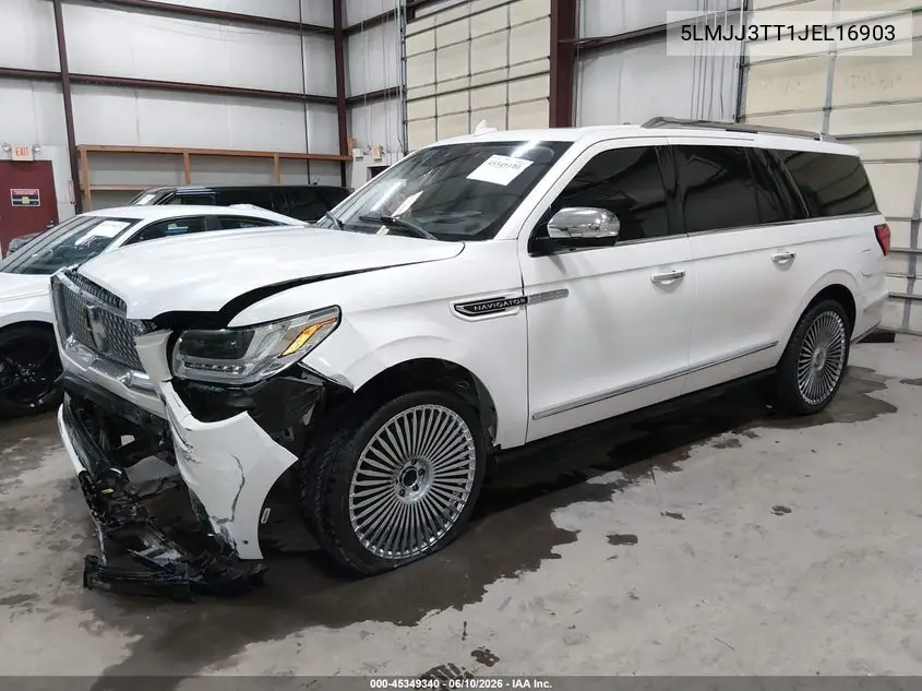 2018 Lincoln Navigator L Black Label VIN: 5LMJJ3TT1JEL16903 Lot: 45349340