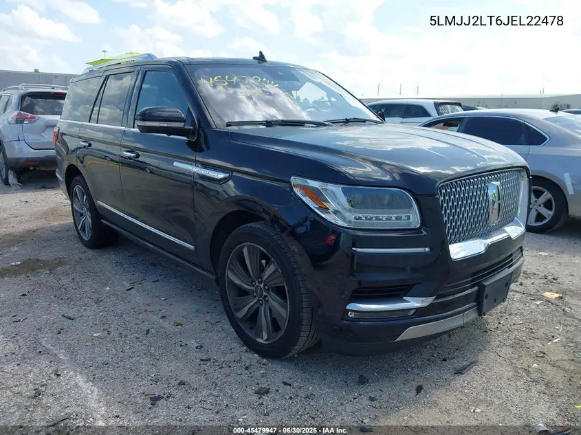 2018 Lincoln Navigator Reserve VIN: 5LMJJ2LT6JEL22478 Lot: 45479947