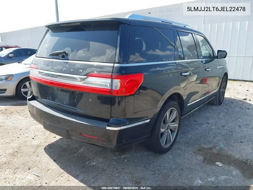 2018 Lincoln Navigator Reserve VIN: 5LMJJ2LT6JEL22478 Lot: 45479947