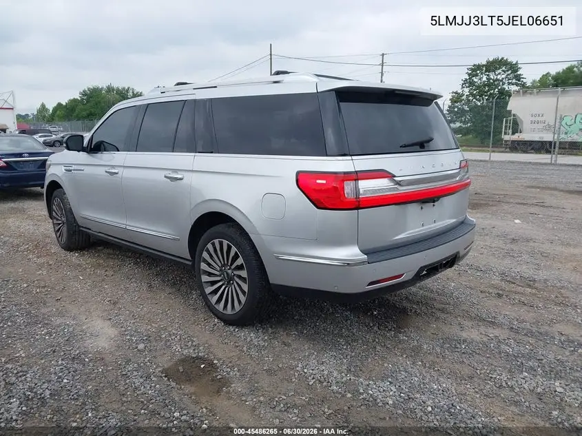 2018 Lincoln Navigator L Reserve VIN: 5LMJJ3LT5JEL06651 Lot: 45486265