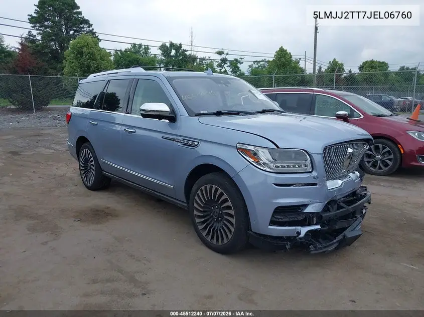 2018 Lincoln Navigator Black Label VIN: 5LMJJ2TT7JEL06760 Lot: 45512240