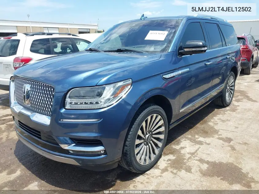 2018 Lincoln Navigator Reserve VIN: 5LMJJ2LT4JEL12502 Lot: 45513684