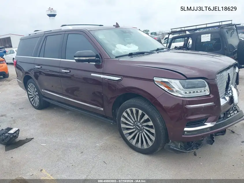 2018 Lincoln Navigator L Reserve VIN: 5LMJJ3LT6JEL18629 Lot: 45583503