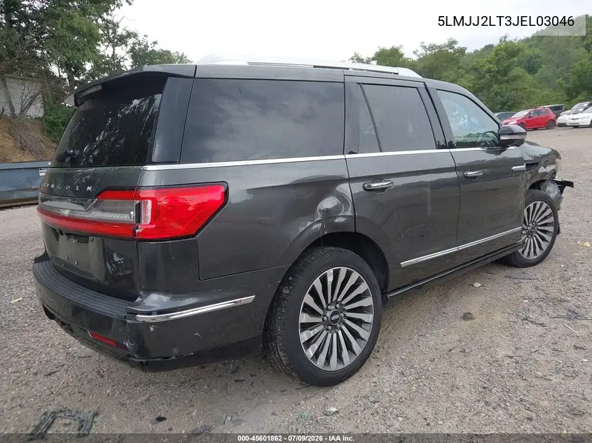 2018 Lincoln Navigator Reserve VIN: 5LMJJ2LT3JEL03046 Lot: 45601862