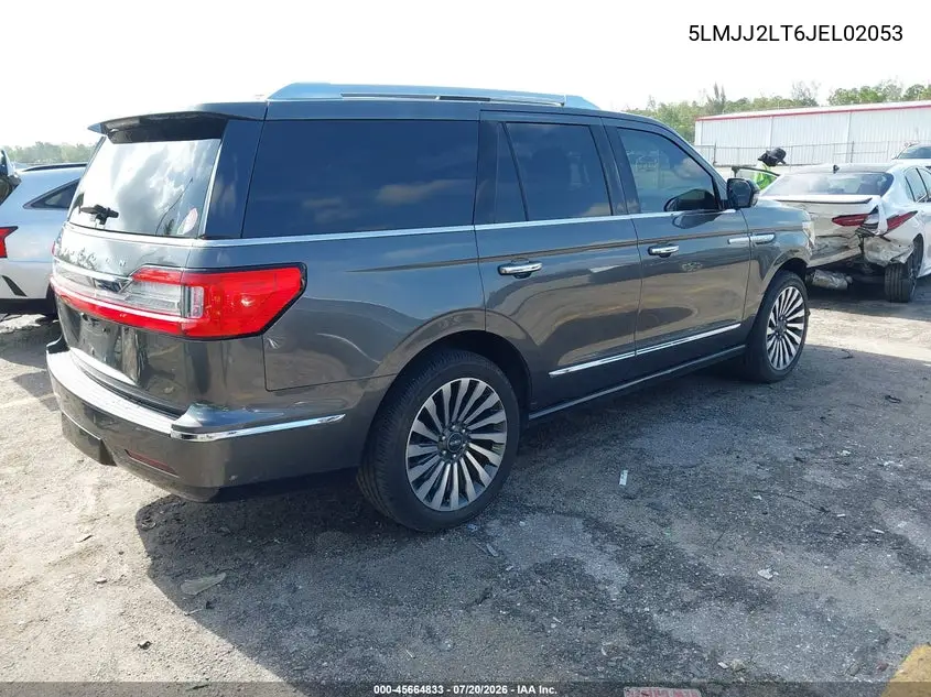 2018 Lincoln Navigator Reserve VIN: 5LMJJ2LT6JEL02053 Lot: 45664833