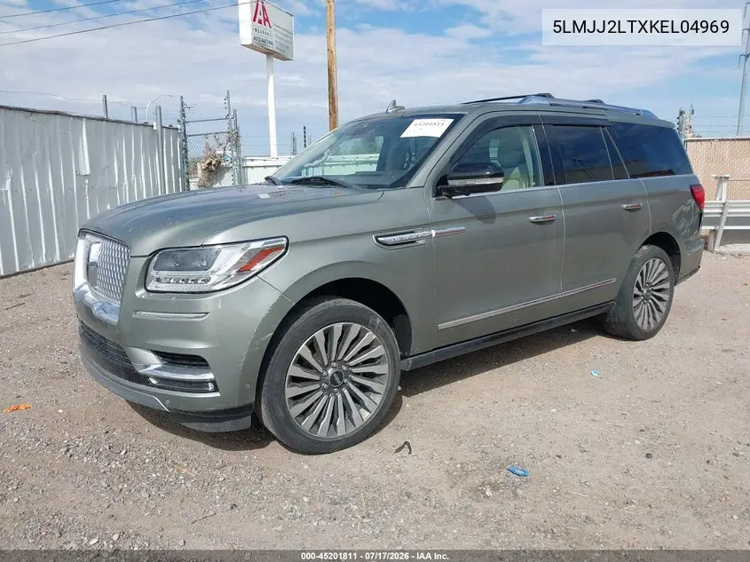 2019 Lincoln Navigator Reserve VIN: 5LMJJ2LTXKEL04969 Lot: 45201811